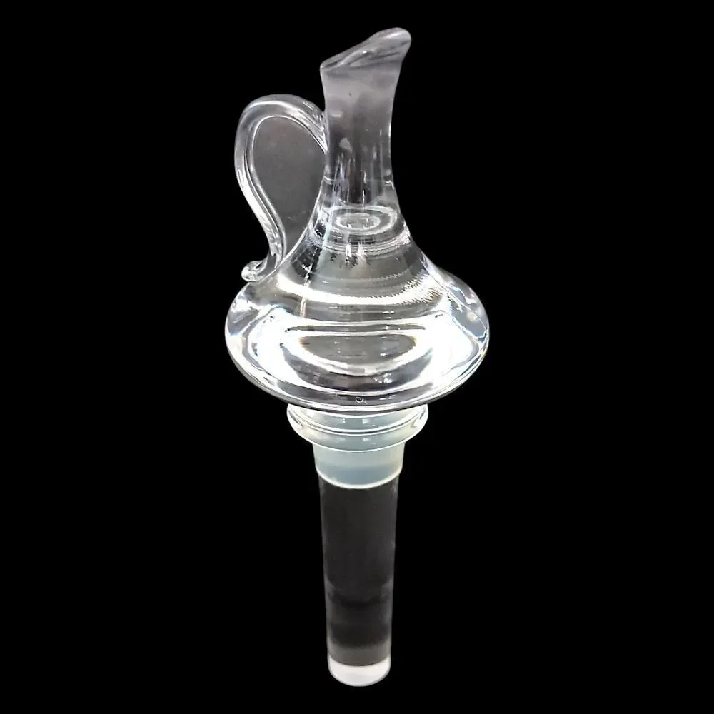 MIKASA Porto Crystal Bottle Stopper Cork Plug Wine Jug Shaped Classic Elegant‎